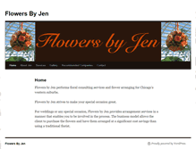 Tablet Screenshot of flowersbyjenb.com